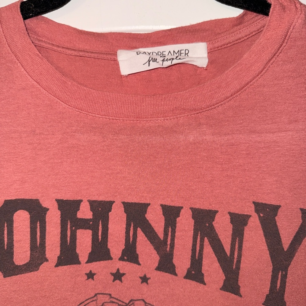 Free People Johnny Cash Graphic Tee - Rust - Picture 2 of 5